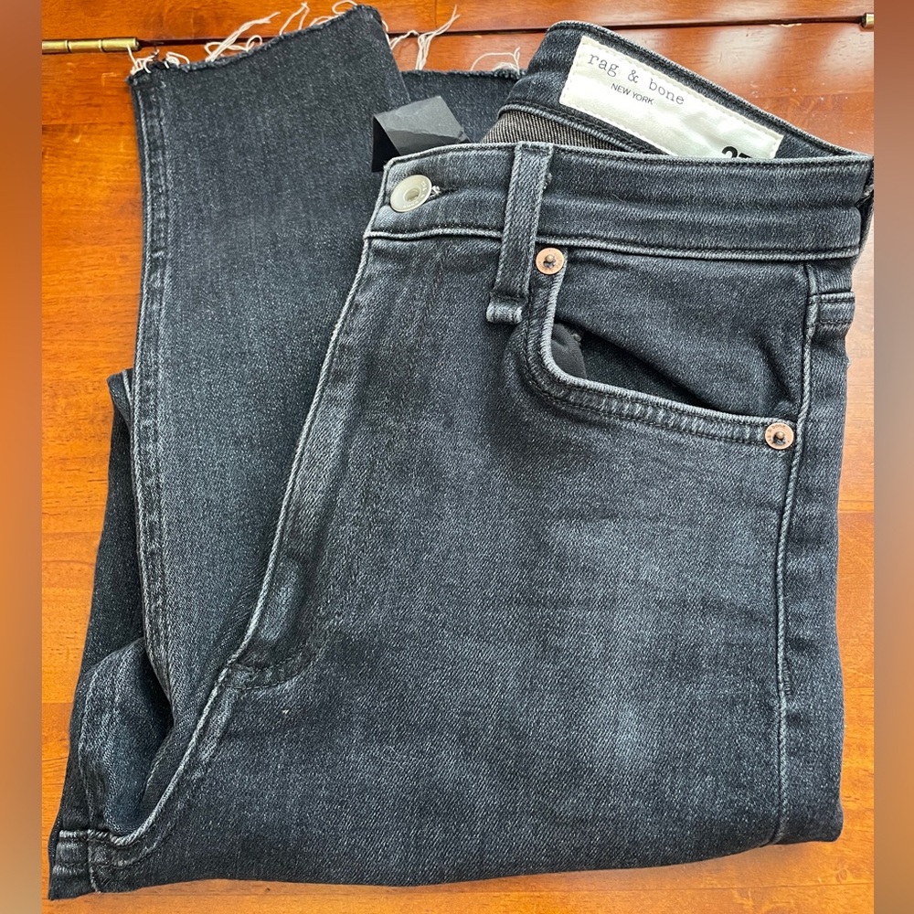 *NEW W/Tags* Rag & Bone Nina High Rise Skinny in Reyes Size 27 - Picture 4 of 4